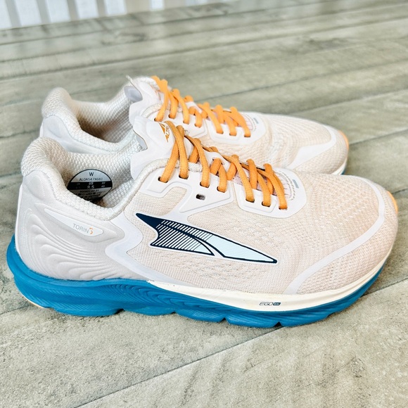 Altra Torin 5 Womens Running Shoes Pink/Beige Athletic Sneakers Size 8.5 - Picture 4 of 7